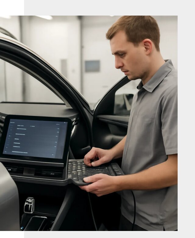 Русификация мультимедиа автомобилей Lynk Co в Батайске